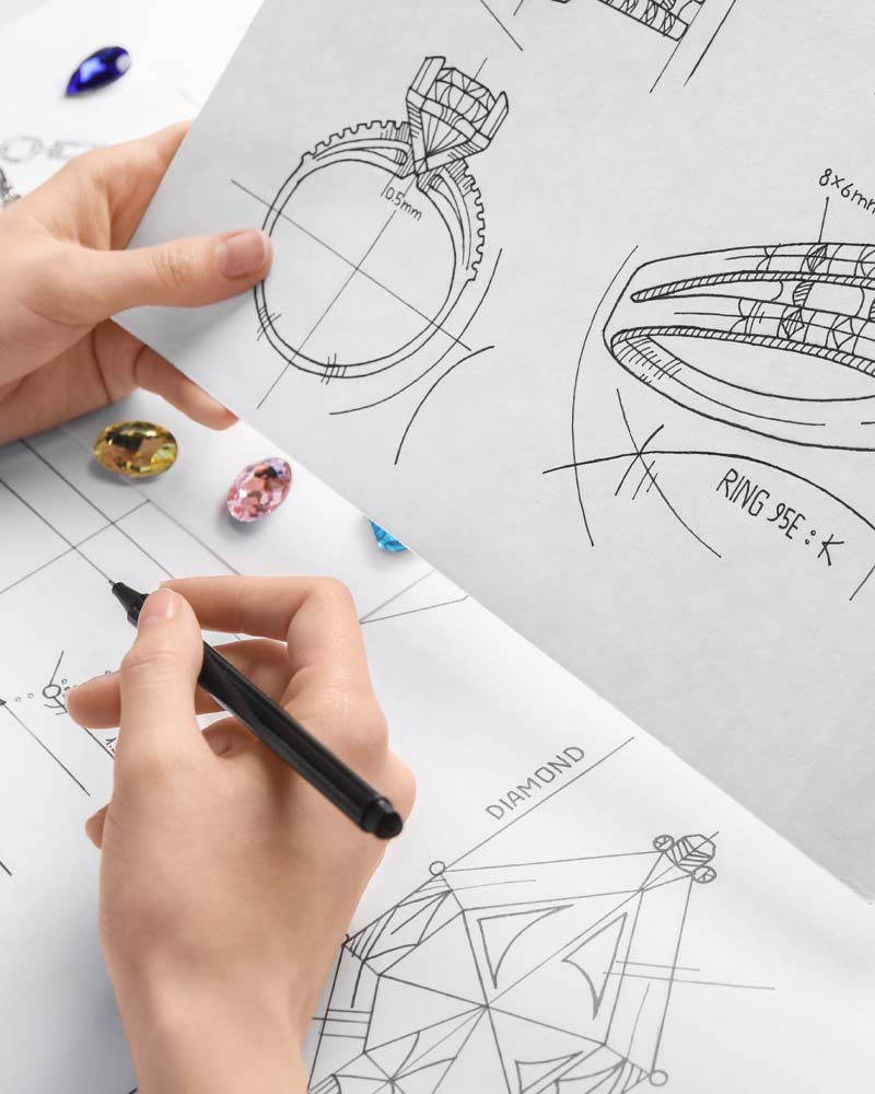 Design your own custom jewelry at USA Jewels