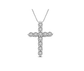 Diamond Cross Pendant