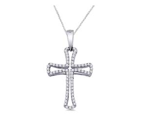 Diamond Cross Pendant