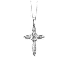 Diamond Cross Pendant