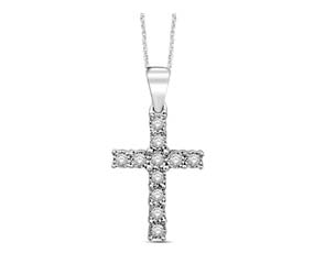 Diamond Cross Pendant