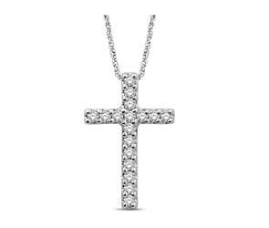 Diamond Cross Pendant