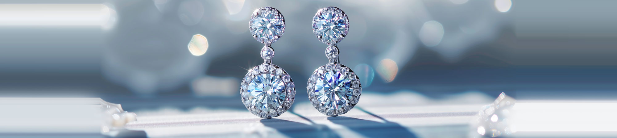 Diamond earrings