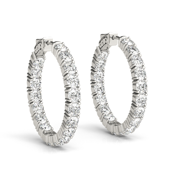 Hoops Diamond Earrings