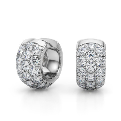 Huggies Diamond Earrings