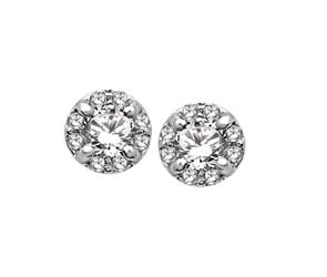 Diamond Stud Earrings