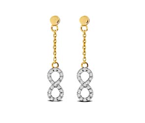 Diamond Dangler Earrings