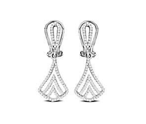 Diamond Drop Earrings