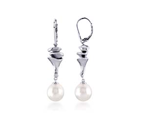 Genuine Paspaley White South Sea Culture Pearl Earrings