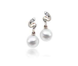 Genuine Paspaley White South Sea Culture Pearl Earrings