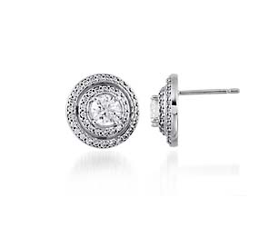 Entourage Diamond Stud Earrings