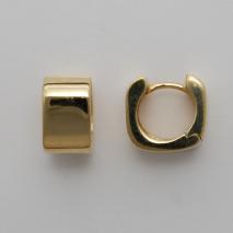 14K Yellow Gold Huggie Style Earrings 