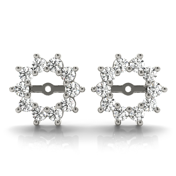 Diamond Earring Jackets -5.0 MM ID | USA Jewels