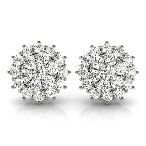 Cluster Earring Studs