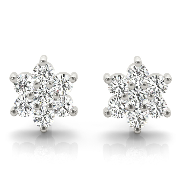 Flower Cluster Earrings | USA Jewels