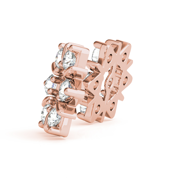   Star Shape Earring Jackets 1/2 Carat Total Weight   (Lab-Created) 0.48 C.T.W 10K yellow, white or rose gold - view 6