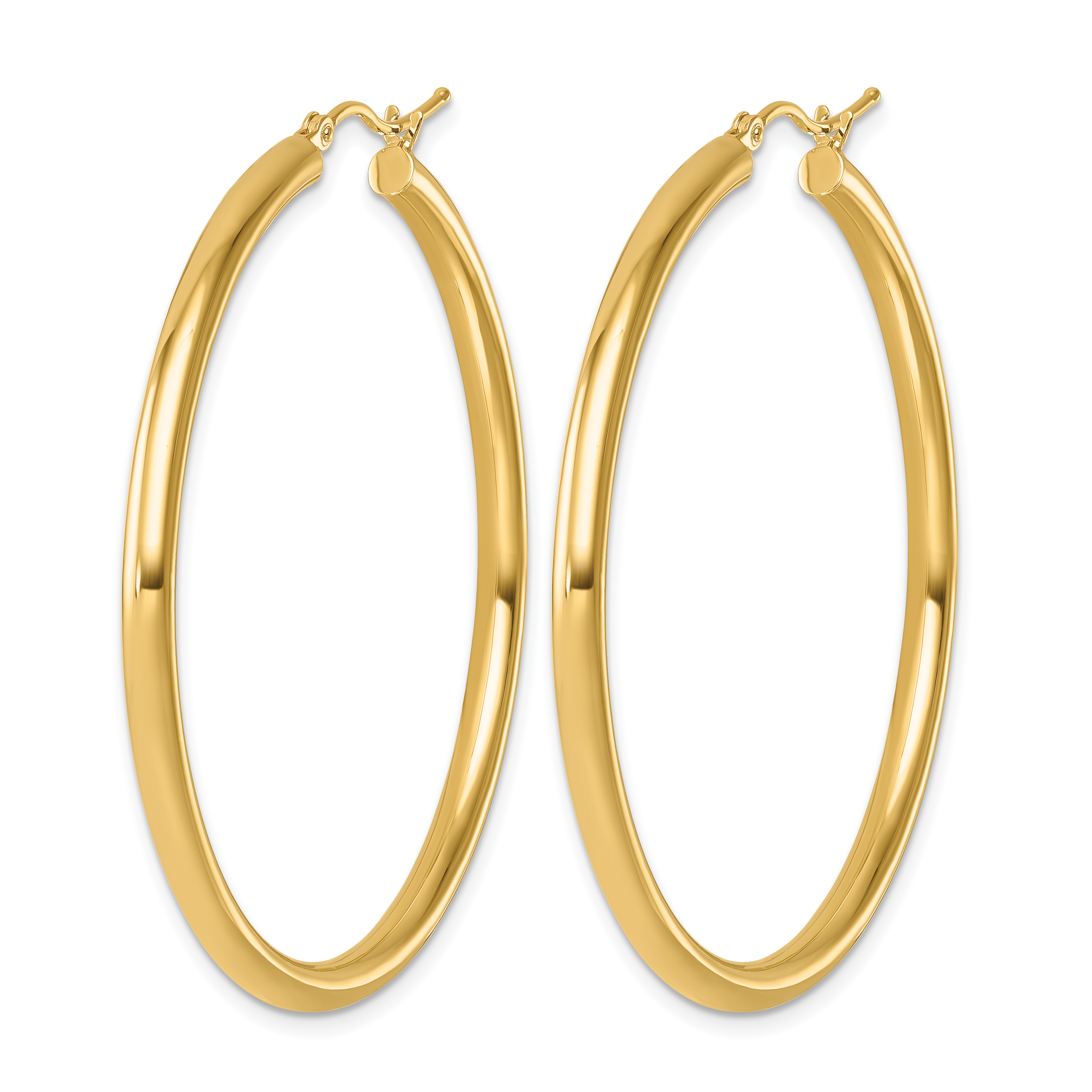  12 mm 14k Yellow Gold Leslie's Gold Classic Polished Hoop Earrings  Unknown Friendly Weight 14K yellow gold - view 177