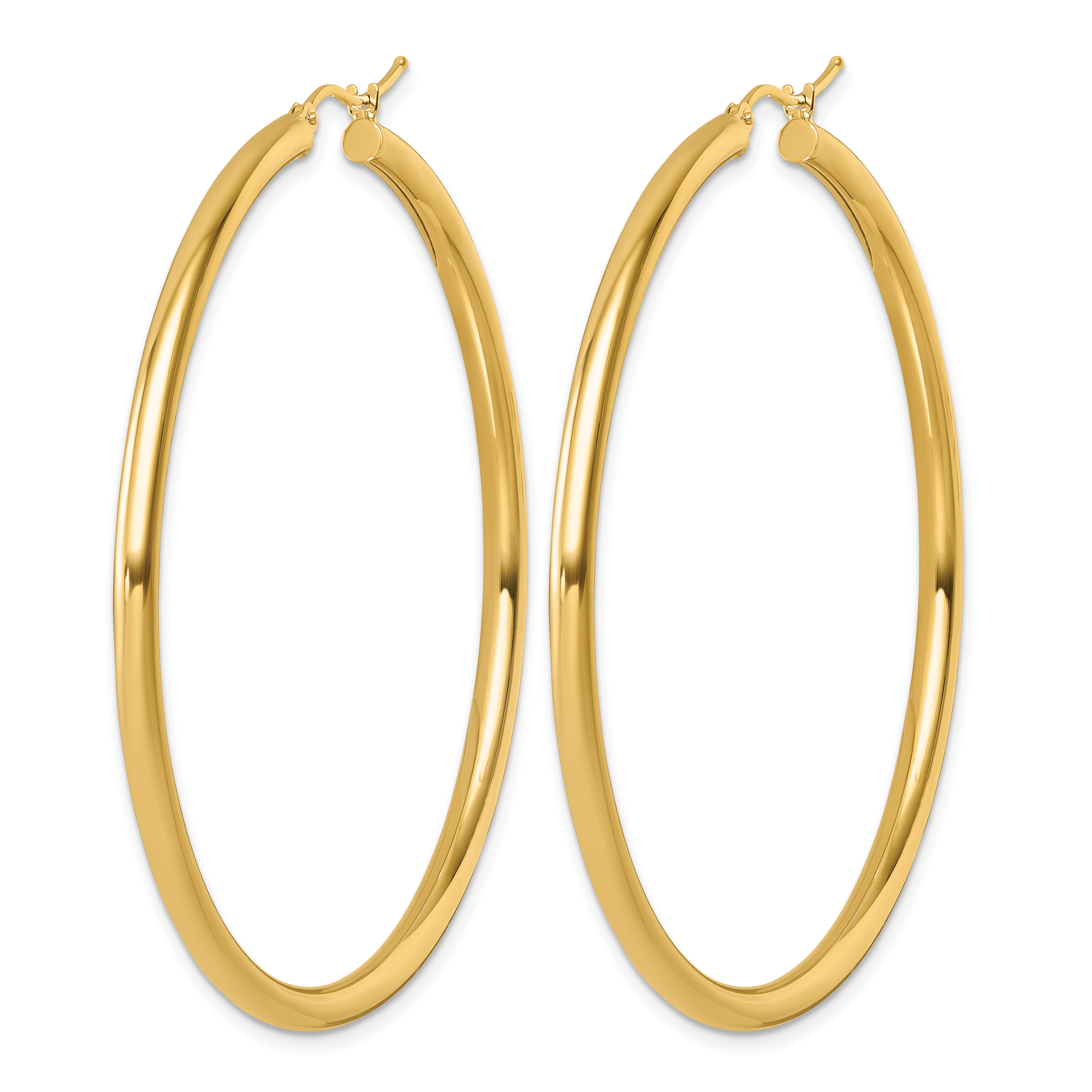  12 mm 14k Yellow Gold Leslie's Gold Classic Polished Hoop Earrings  Unknown Friendly Weight 14K yellow gold - view 207