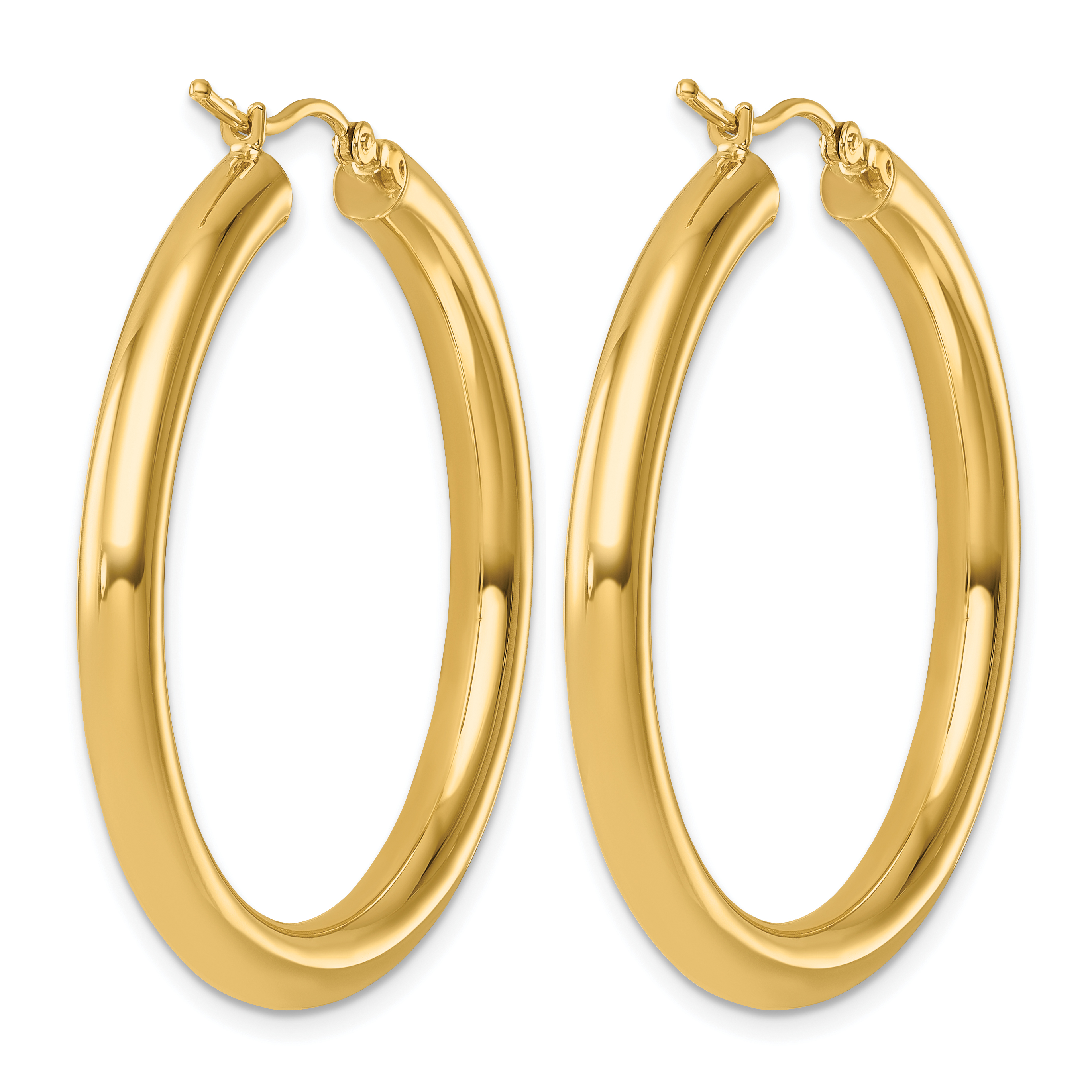  12 mm 14k Yellow Gold Leslie's Gold Classic Polished Hoop Earrings  Unknown Friendly Weight 14K yellow gold - view 139