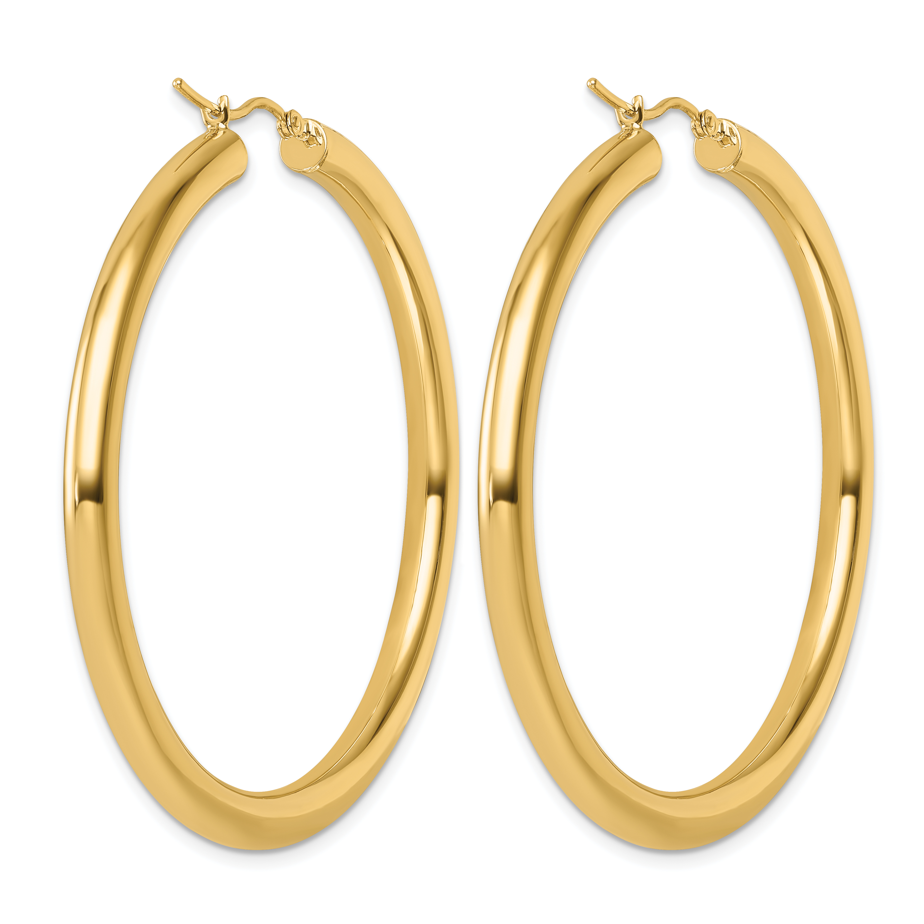  12 mm 14k Yellow Gold Leslie's Gold Classic Polished Hoop Earrings  Unknown Friendly Weight 14K yellow gold - view 199