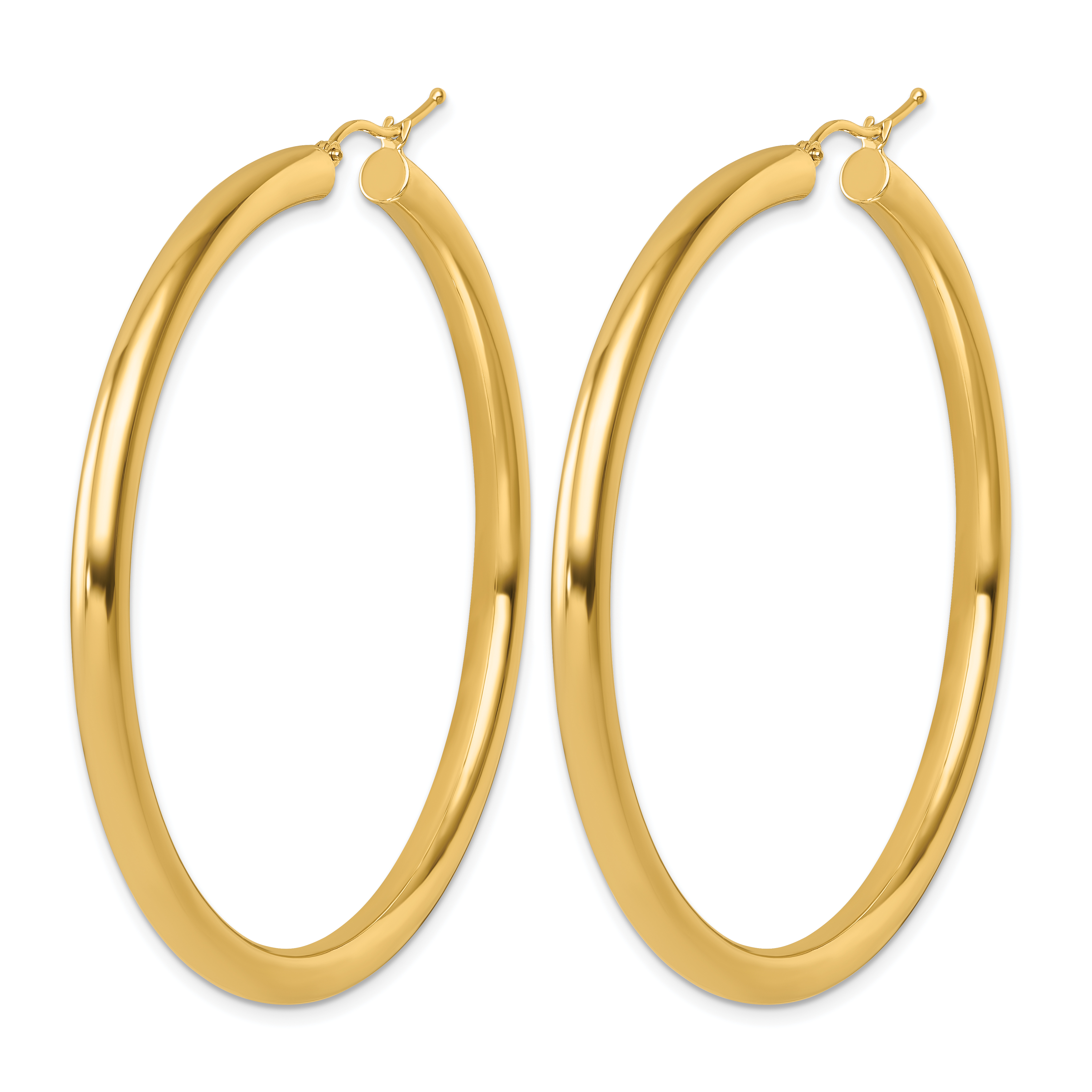  12 mm 14k Yellow Gold Leslie's Gold Classic Polished Hoop Earrings  Unknown Friendly Weight 14K yellow gold - view 217