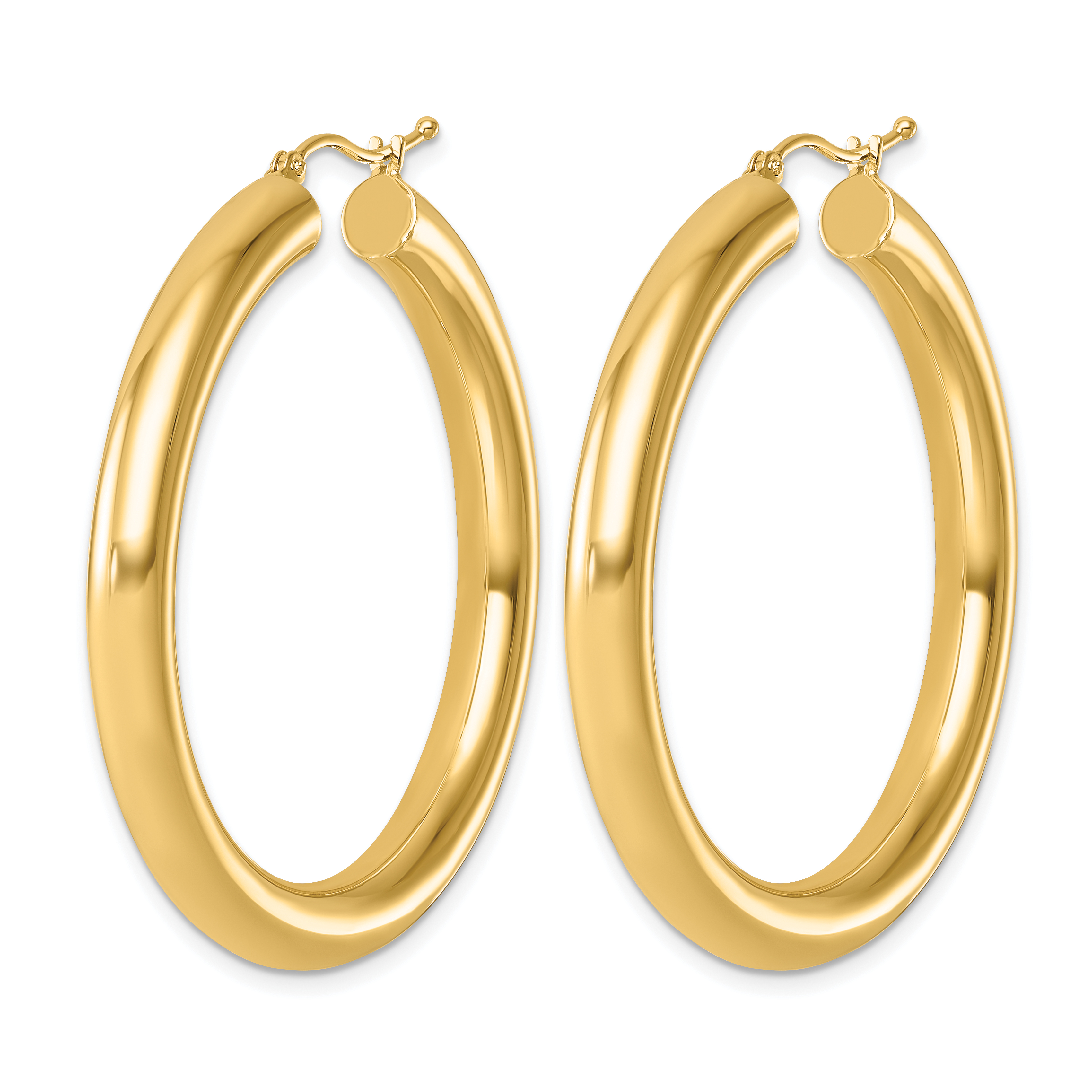  12 mm 14k Yellow Gold Leslie's Gold Classic Polished Hoop Earrings  Unknown Friendly Weight 14K yellow gold - view 162