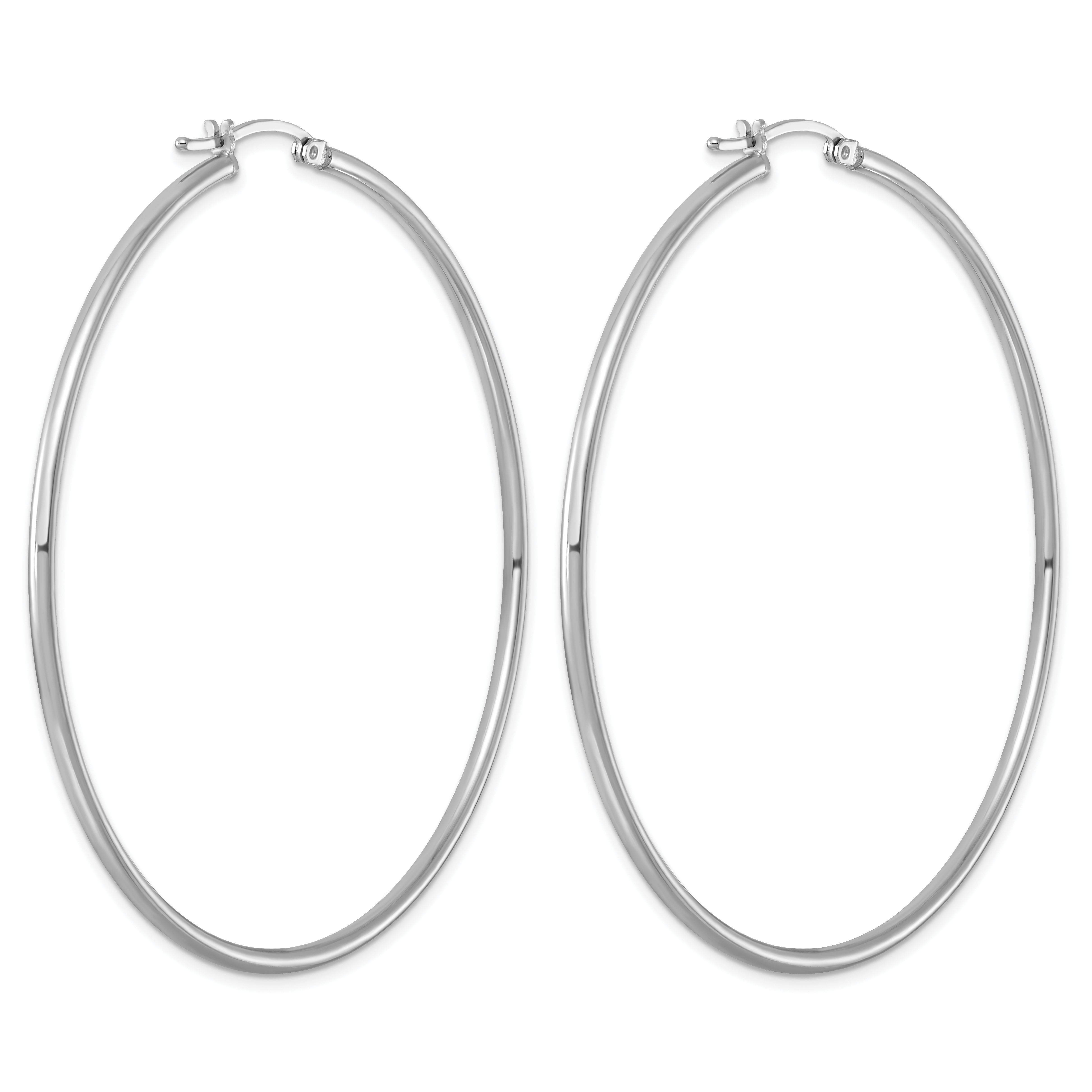  14 mm Sterling Silver 2.0mm Hoop Earrings  Unknown Friendly Weight Sterling Silver - view 62