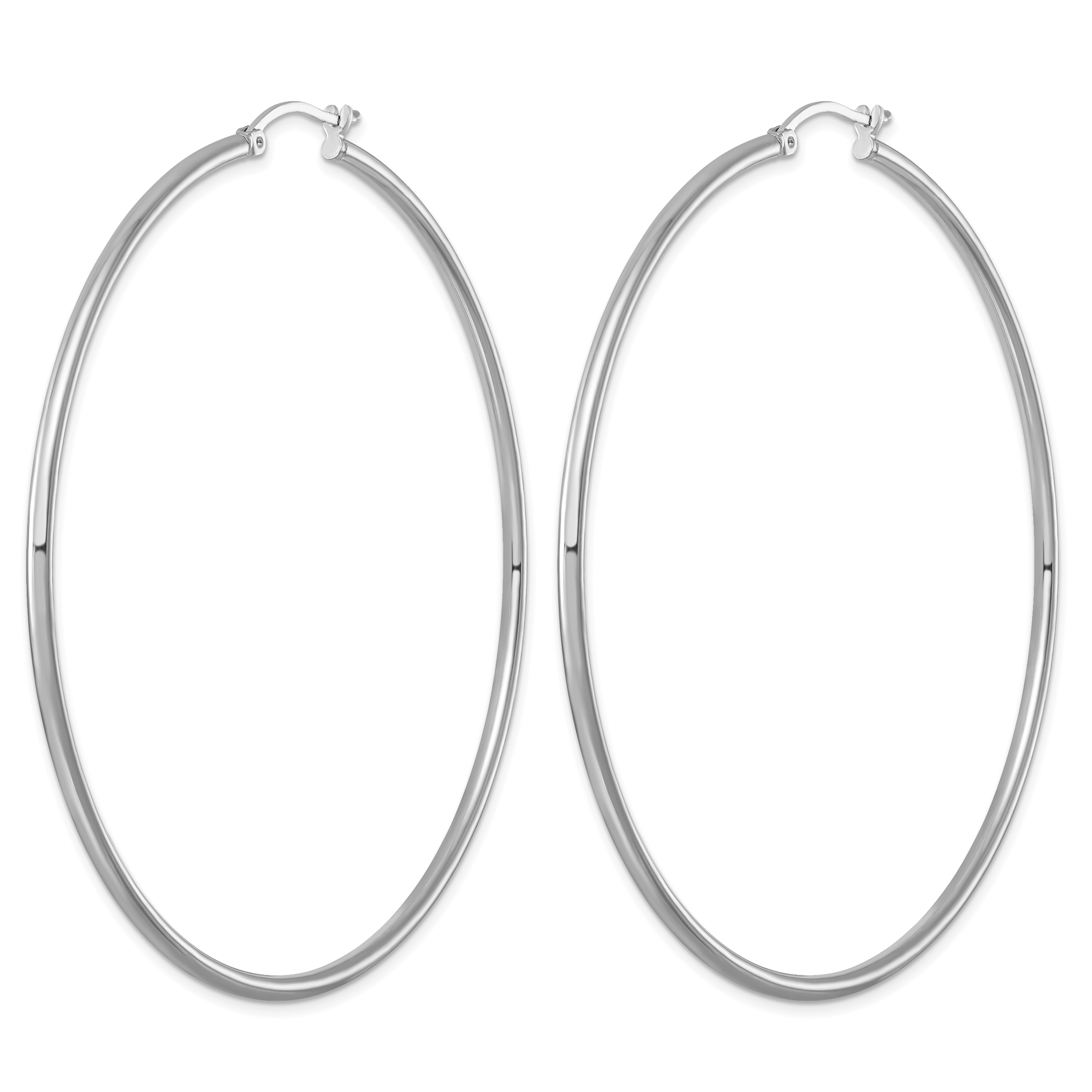  14 mm Sterling Silver 2.0mm Hoop Earrings  Unknown Friendly Weight Sterling Silver - view 65