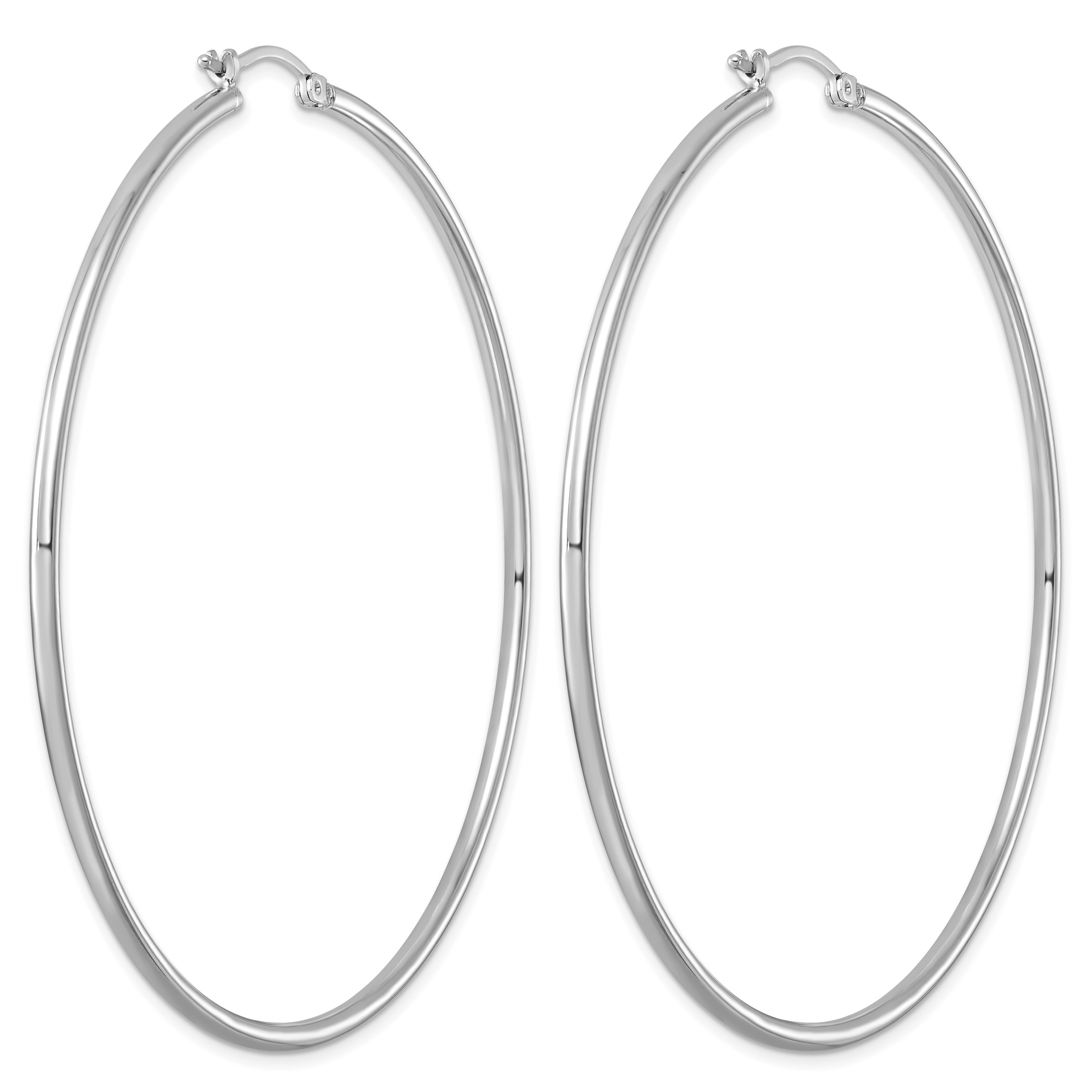  14 mm Sterling Silver 2.0mm Hoop Earrings  Unknown Friendly Weight Sterling Silver - view 67