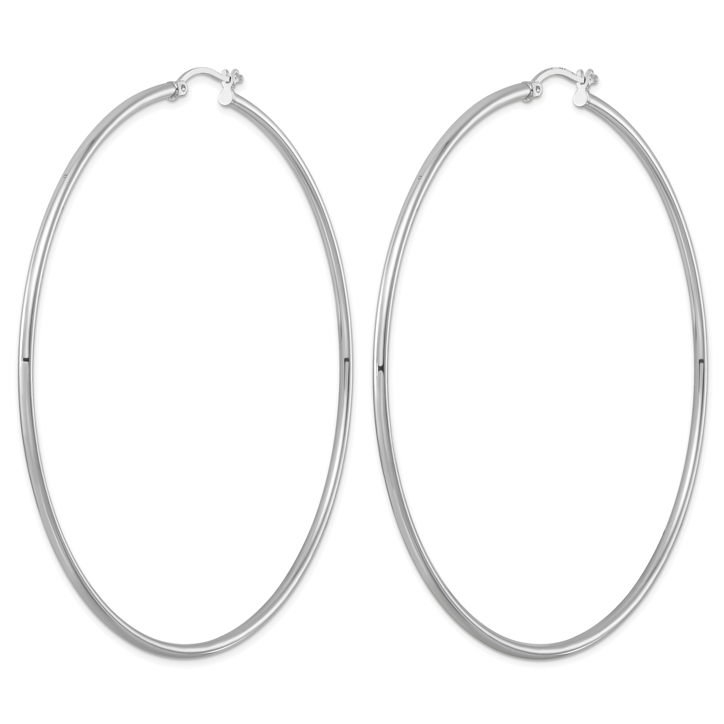  14 mm Sterling Silver 2.0mm Hoop Earrings  Unknown Friendly Weight Sterling Silver - view 70