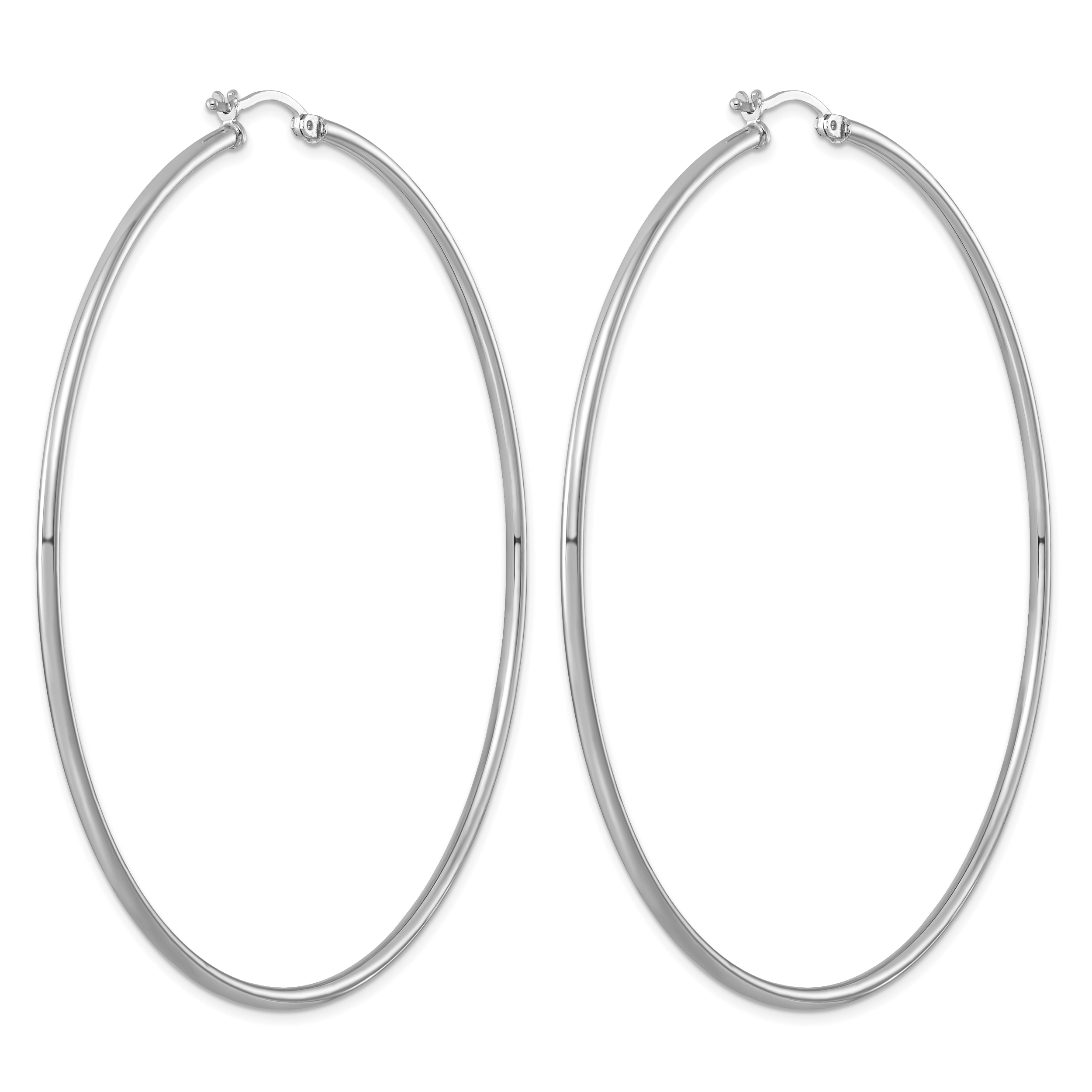  14 mm Sterling Silver 2.0mm Hoop Earrings  Unknown Friendly Weight Sterling Silver - view 72