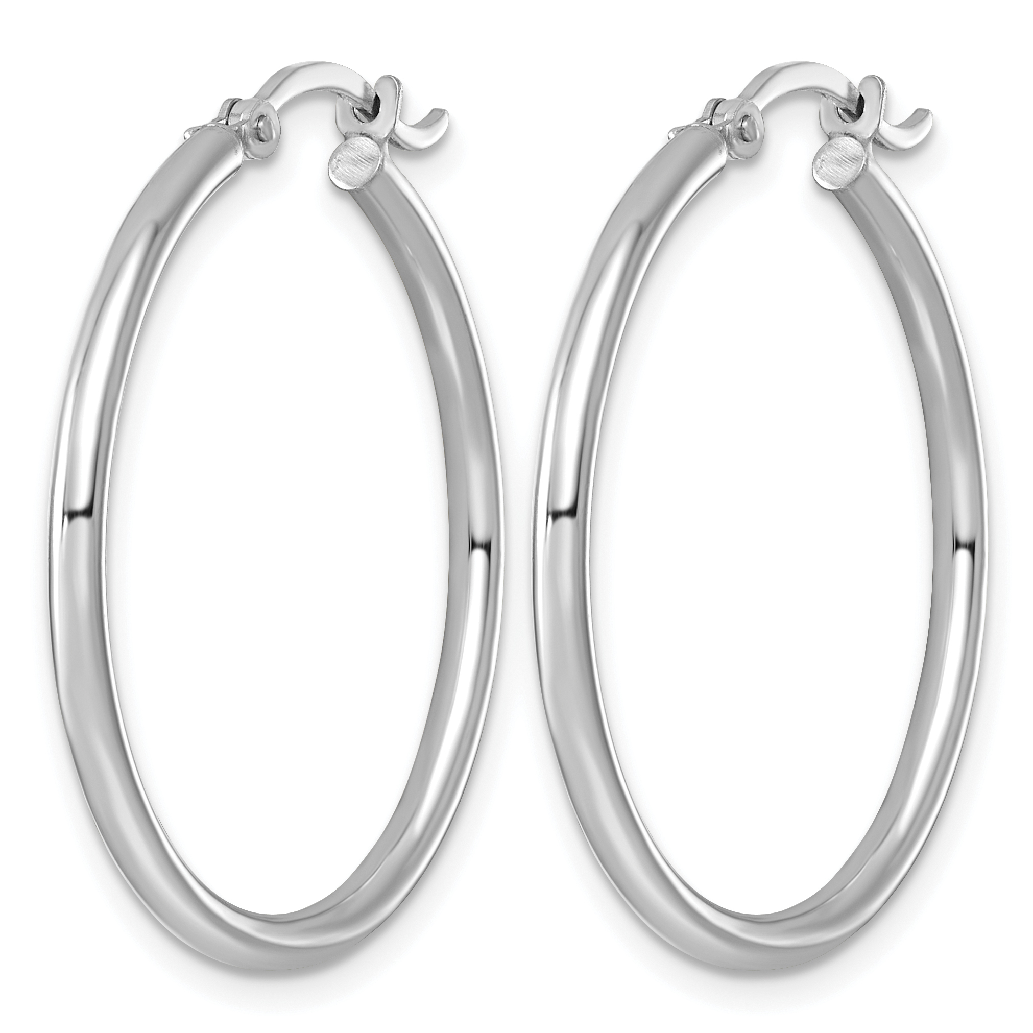  14 mm Sterling Silver 2.0mm Hoop Earrings  Unknown Friendly Weight Sterling Silver - view 25