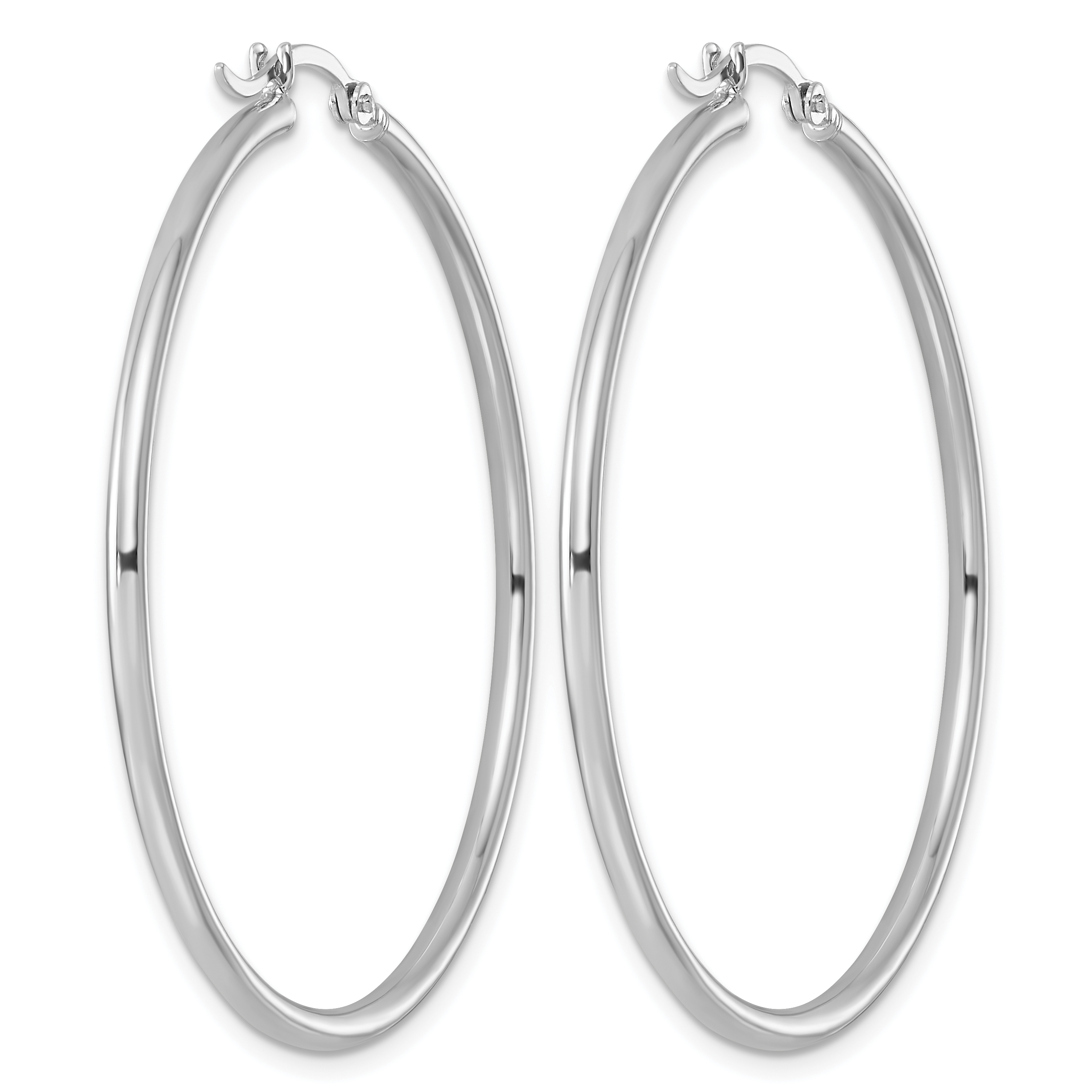  14 mm Sterling Silver 2.0mm Hoop Earrings  Unknown Friendly Weight Sterling Silver - view 42