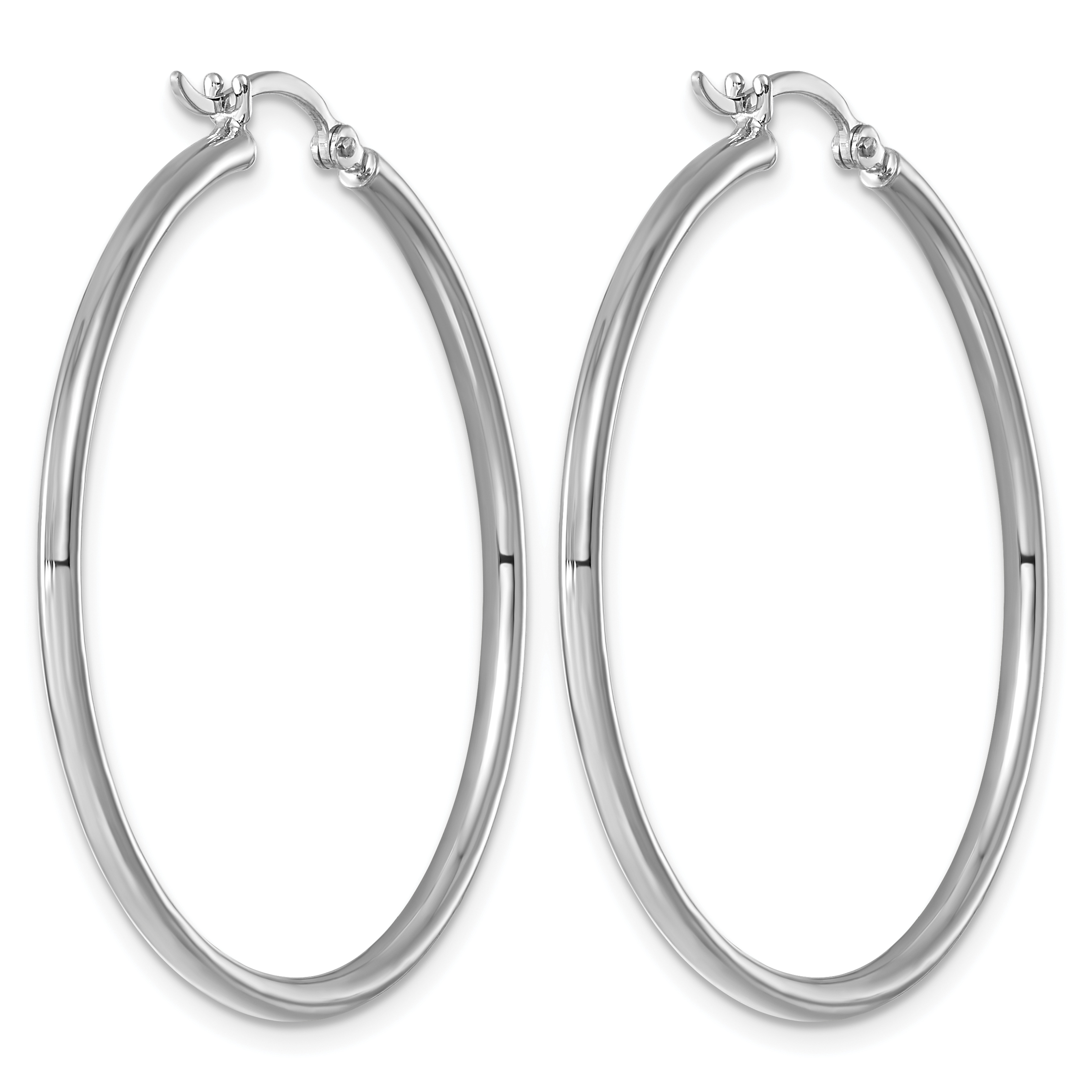  14 mm Sterling Silver 2.0mm Hoop Earrings  Unknown Friendly Weight Sterling Silver - view 37