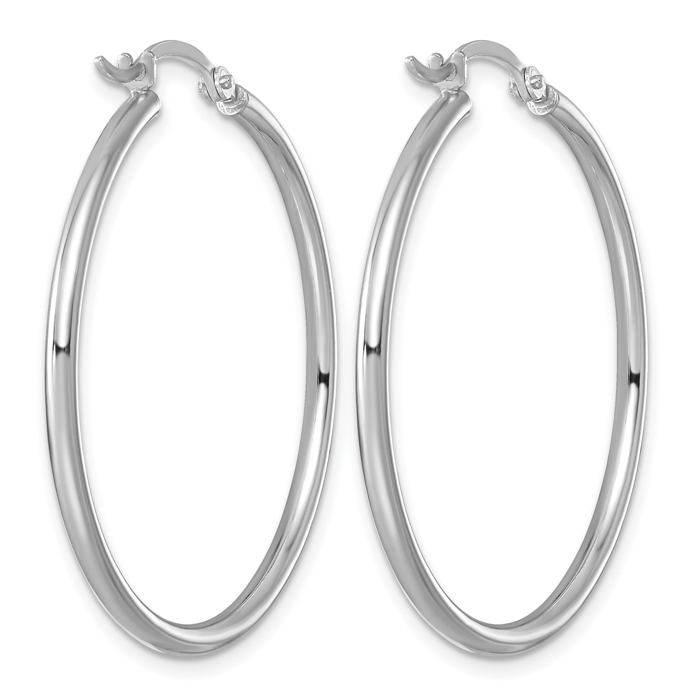  14 mm Sterling Silver 2.0mm Hoop Earrings  Unknown Friendly Weight Sterling Silver - view 32