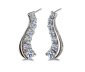 Journey Diamond Earrings