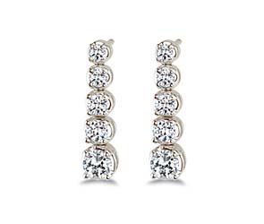 Journey Diamond Earrings