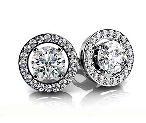 Romanced By Diamonds Stud Earrings