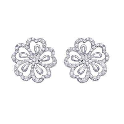 Diamond Fashion Earrings 1/2 Carat Total Weight