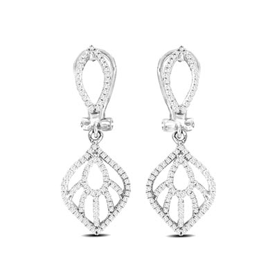 Diamond Drop Earrings 1/3 Carat Total Weight