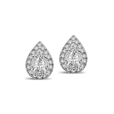 Lovecuts Diamond Fashion Earrings 5/8 Carat Total Weight