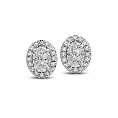 Lovecuts Diamond Fashion Earrings 5/8 Carat Total Weight