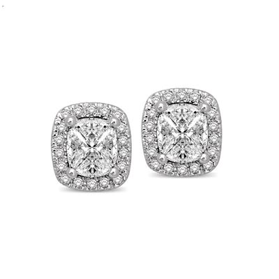 Lovecuts Diamond Fashion Earrings 5/8 Carat Total Weight