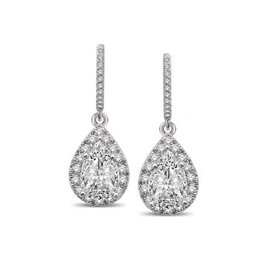 Lovecuts Diamond Fashion Earrings 3/4 Carat Total Weight