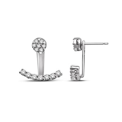 Diamond Fashion Earrings 1/2 Carat Total Weight