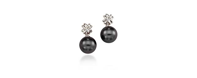 Genuine Tahitian Pearl Drop Earrings