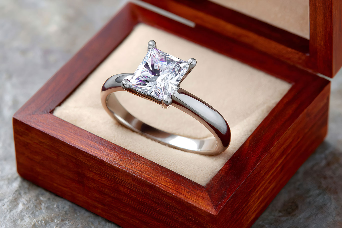 Princess cut diamond