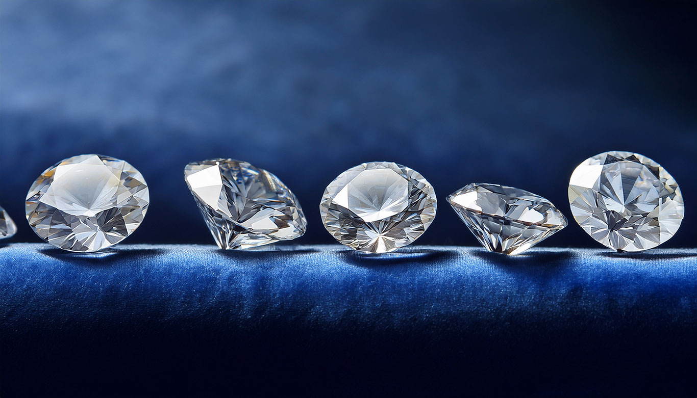 Round brilliant cut diamond