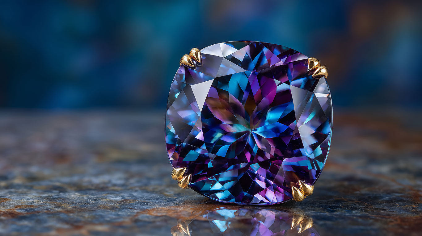 Alexandrite gemstone