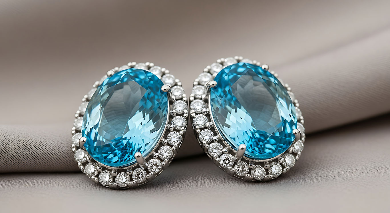 Aquamarine gemstone